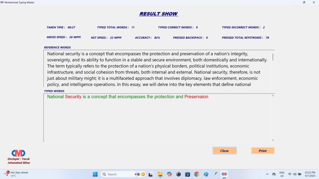 Free Typing Master
Mohammad Typing Master