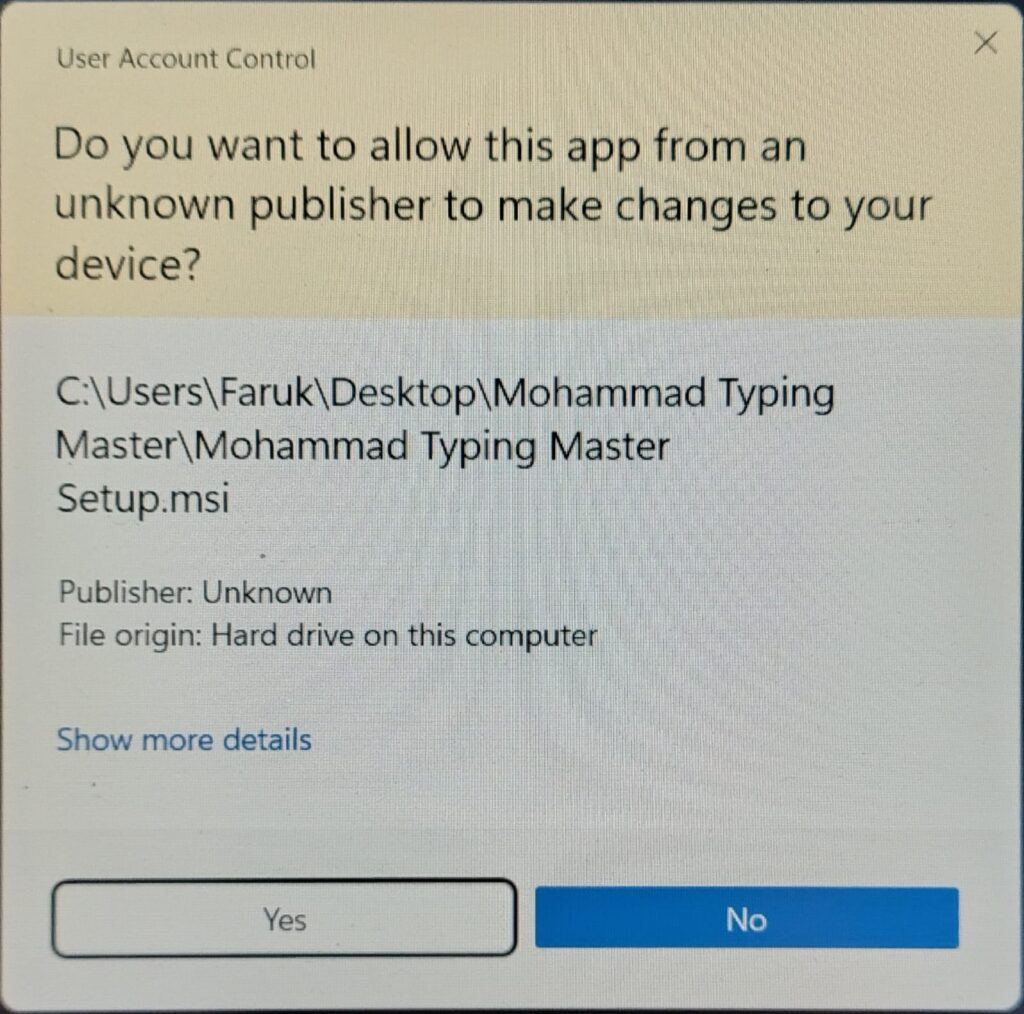 Mohammad Typing Master